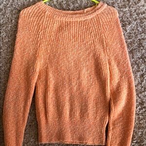 Free people peach sweater